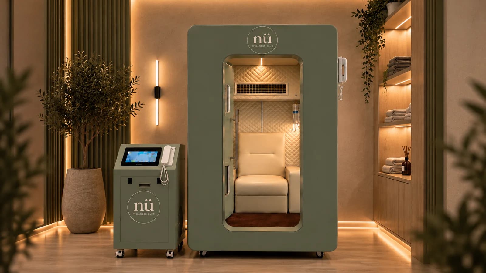Hyperbaric chamber at Nü Wellness Club